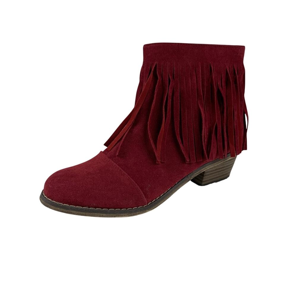 Breckelle's Women's Dorado- 18 Fringe Western Booties Size 7.5